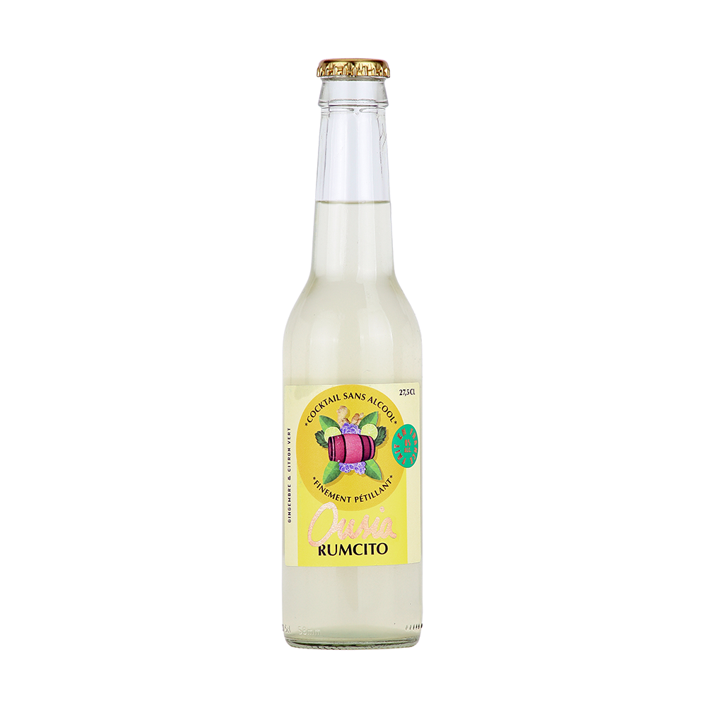 rumcito-cocktail-cocktails-sans alcool-convivialité-apéritif-naturel-fait en France-faits en France-francais-français-peu sucré-peu sucrés-Ousia-Ouisa-Ouisia-boissons-boisson-boisson sans alcool-boissons sans alcool-mixologie-créations maison-spritz-gin tonic-g&tonic-green spirit-ambiance-partage-packshot-fraicheur-fraîcheur-exotisme-pétillant-petillant-pétillants-petillants-infusion-arôme-arome-arôme naturel-arome naturel-gingembre-gimgenbre-citron vert-rhum-rhum jamaicain-sirop d'agave